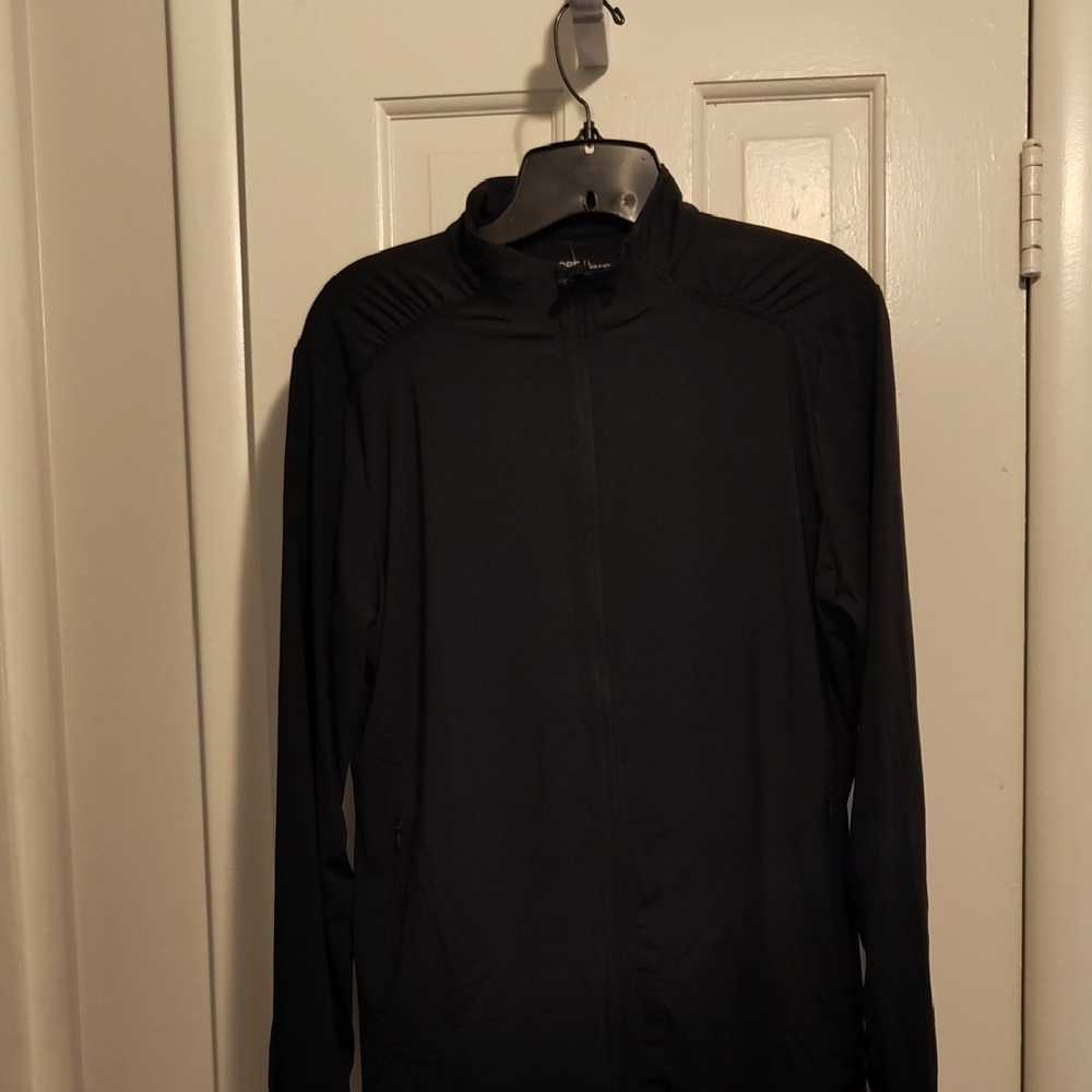 G/FORE Midnight Black Zip-Up Jacket